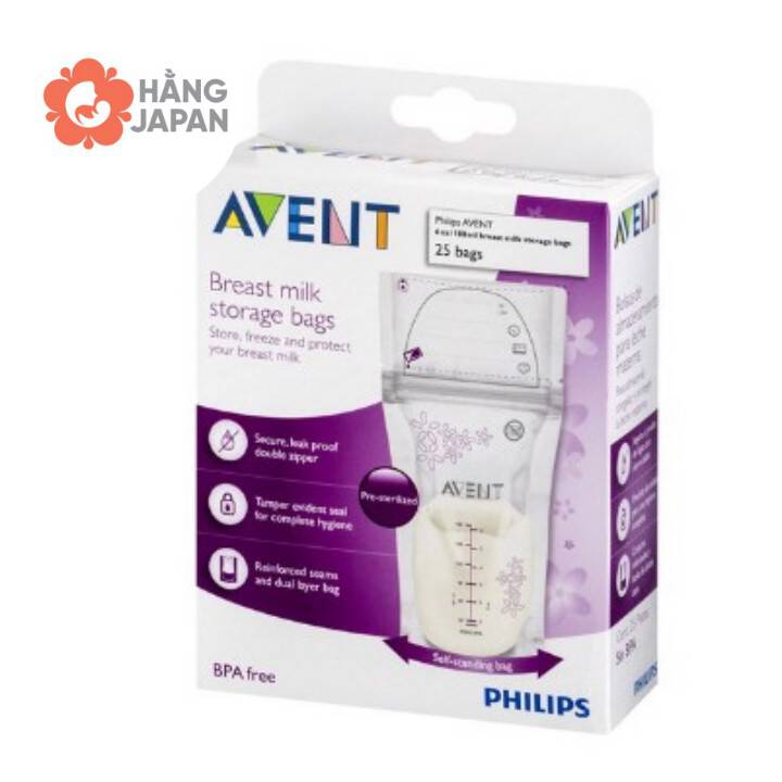 Túi trữ sữa Philips Avent SCF603/25 chính hãng