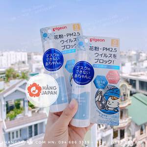 Xịt kháng khuẩn Pigeon cho bé từ sơ sinh