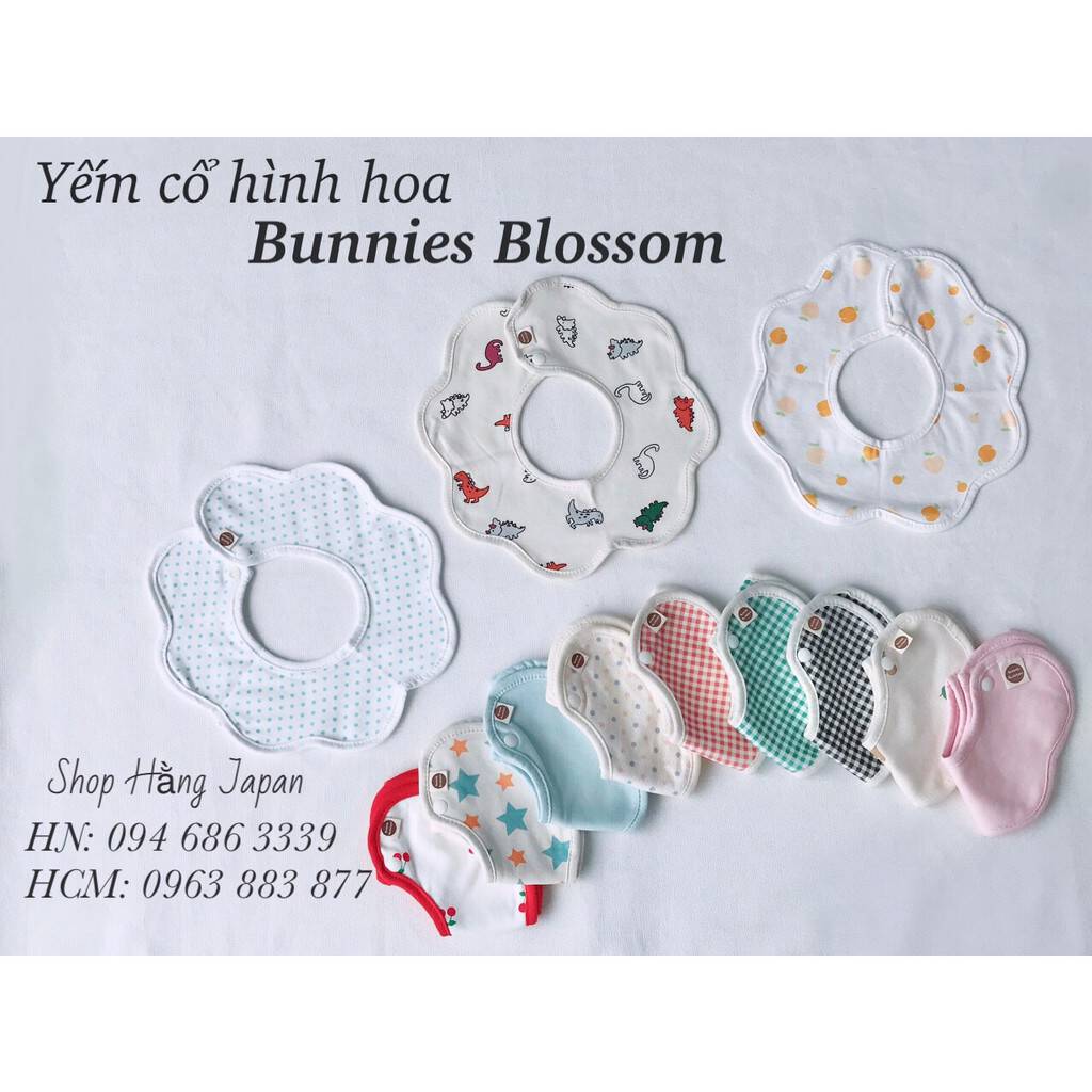 Yếm cổ cho bé Vella Bunnie Blossom Hàn Quốc