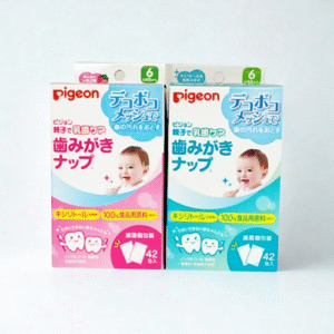 Giấy Lau Răng Cho Bé Pigeon 42 Tờ Nhật Bản