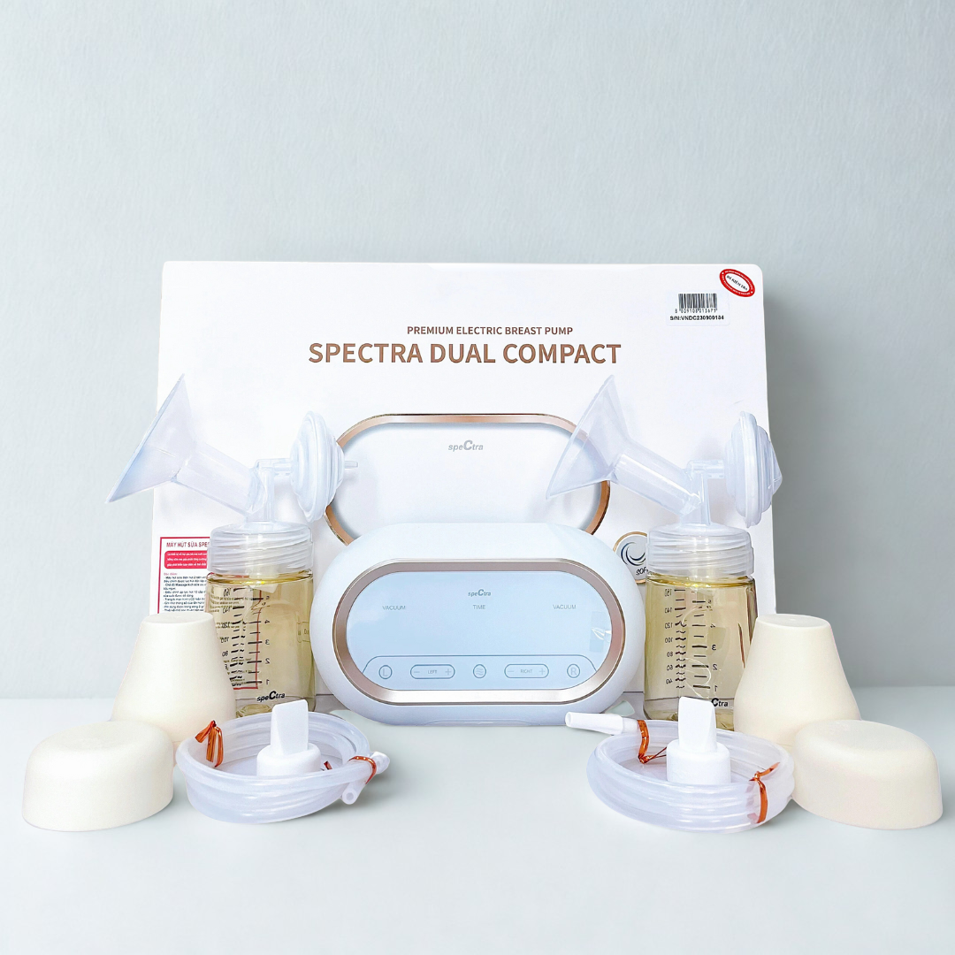 Máy hút sữa điện đôi Spectra Dual Compact Máy hút sữa điện đôi Spectra Dual Compact