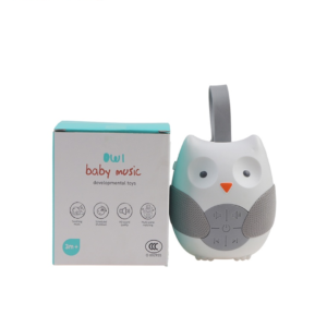 Máy tạo tiếng ồn trắng có móc treo hình cú mèo Owl Baby Music