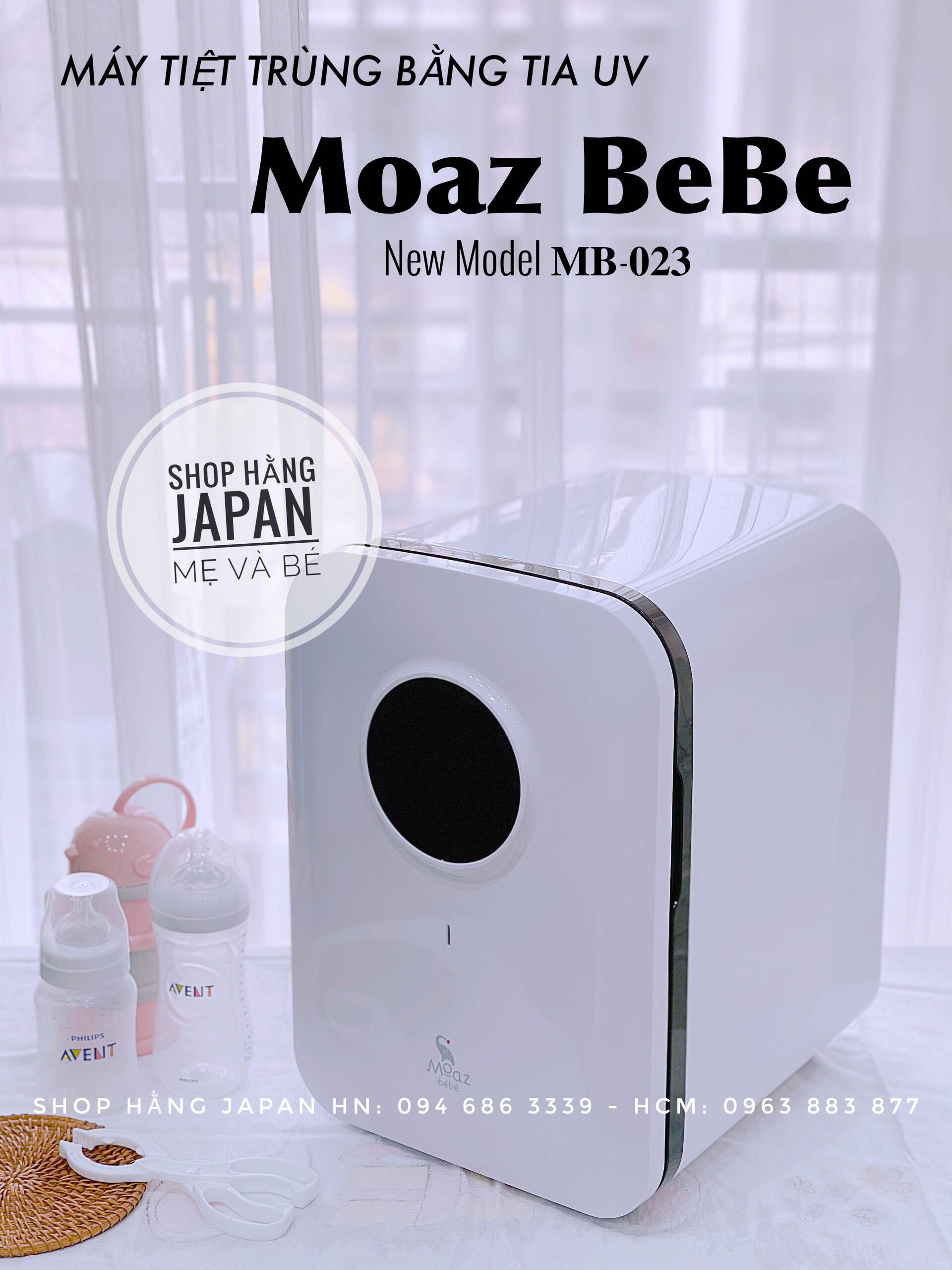Máy tiệt trùng sấy khô tia UV Moaz BéBé MB-023