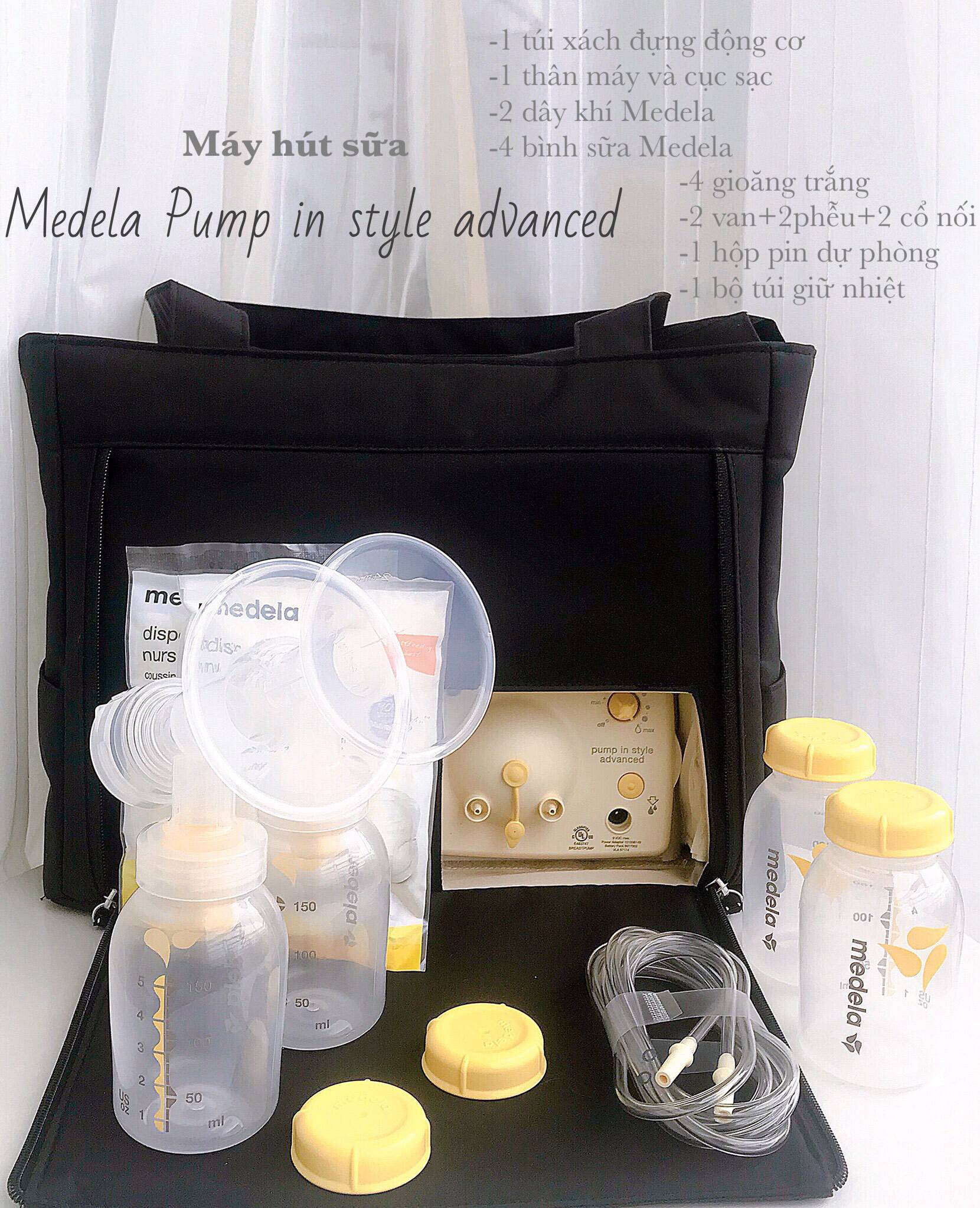 Máy hút sữa Medela Pump Instyle Advanced On the Go Tobe có túi đựng