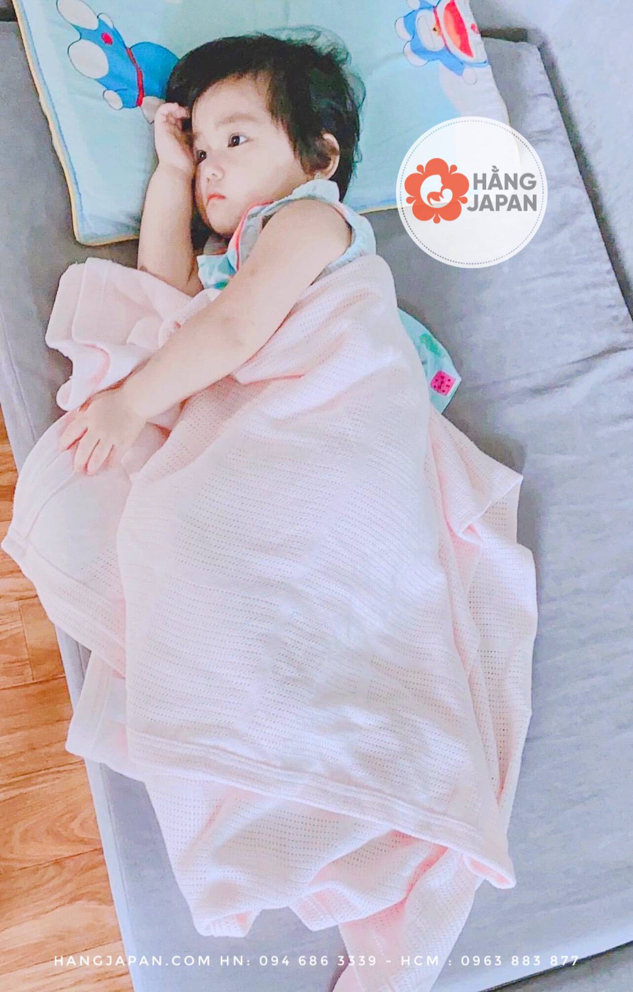 Chăn mùa hè - Chăn lưới siêu thoáng cho bé thương hiệu MOM TRUSTED Hàn Quốc. Kích thước 120 x150cm 18 Z3486658653704_3a5b6d71253cc9c6c035e2e5c580e02b.jpg