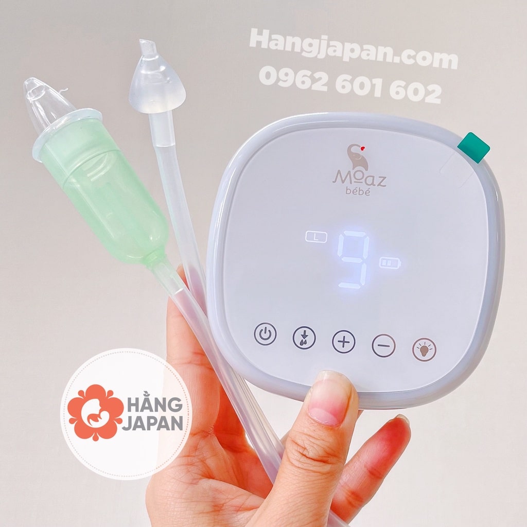 Máy Hút Mũi 9 Cấp Độ Moaz Bebe MB056 22 Máy Hút Mũi 9 Cấp Độ Moaz Bebe MB056