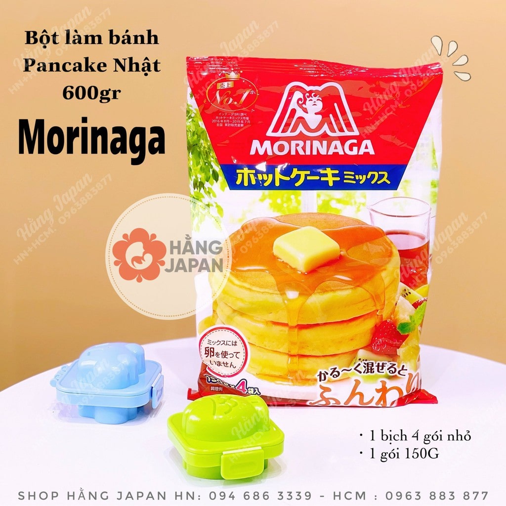 Bột làm bánh Morinaga 600gr cho bé