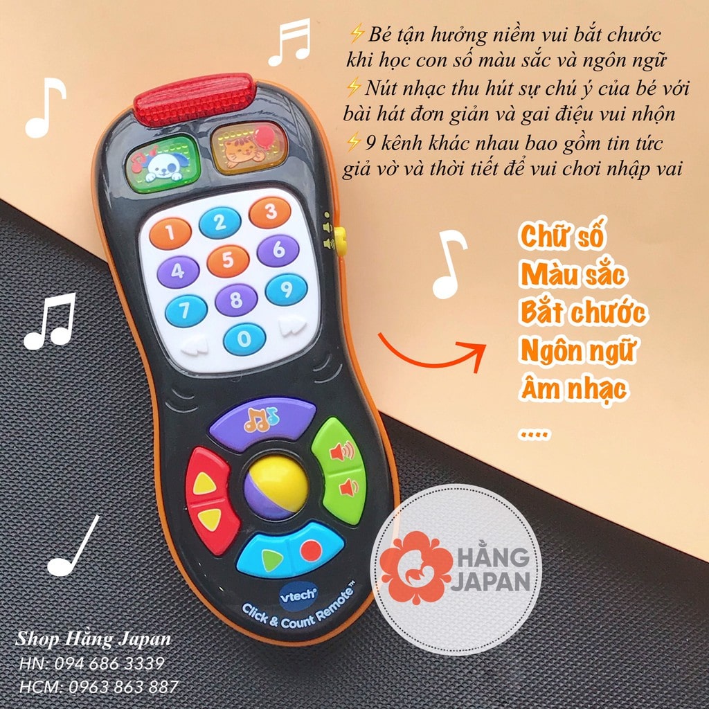 Đồ chơi remote Vtech Baby cho bé 13 Đồ Chơi Remote Vtech Baby Cho Bé (4)