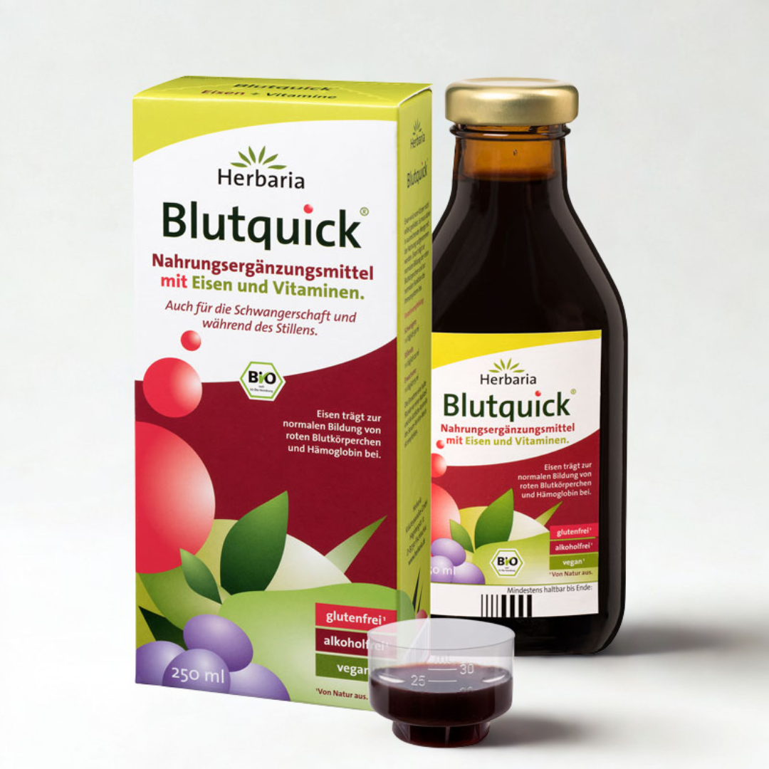 Siro bổ sung sắt hữu cơ Blutquick (250ml) Siro bổ sung sắt hữu cơ Blutquick (250ml)
