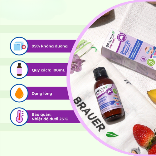 Siro tăng sức đề kháng Brauer Immunity Support 100ml 15 Siro Tăng Sức đề Kháng Brauer Immunity Support 100ml (5)