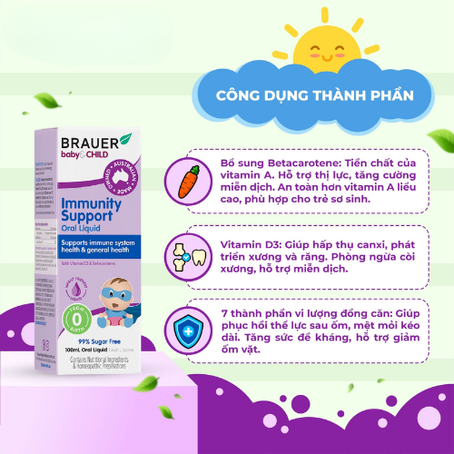 Siro tăng sức đề kháng Brauer Immunity Support 100ml 14 Siro Tăng Sức đề Kháng Brauer Immunity Support 100ml (6)