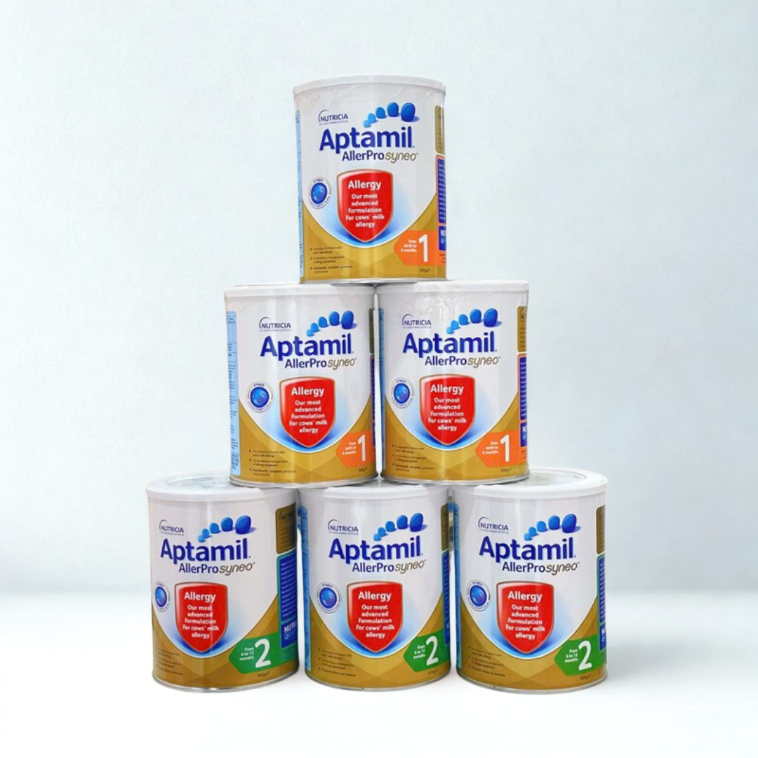 Sữa Aptamil AllerPro Syneo 1 2 3 cho bé dị ứng đạm bò 900g Sữa Aptamil AllerPro Syneo 1 2 3 cho bé dị ứng đạm bò 900g