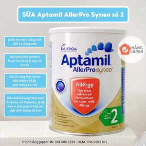 Sữa Aptamil AllerPro Syneo 1 2 3 cho bé dị ứng đạm bò 900g