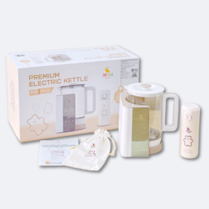 Bình đun nước pha sữa cho bé Moazbebe MB043 dung tích 1.5 lít