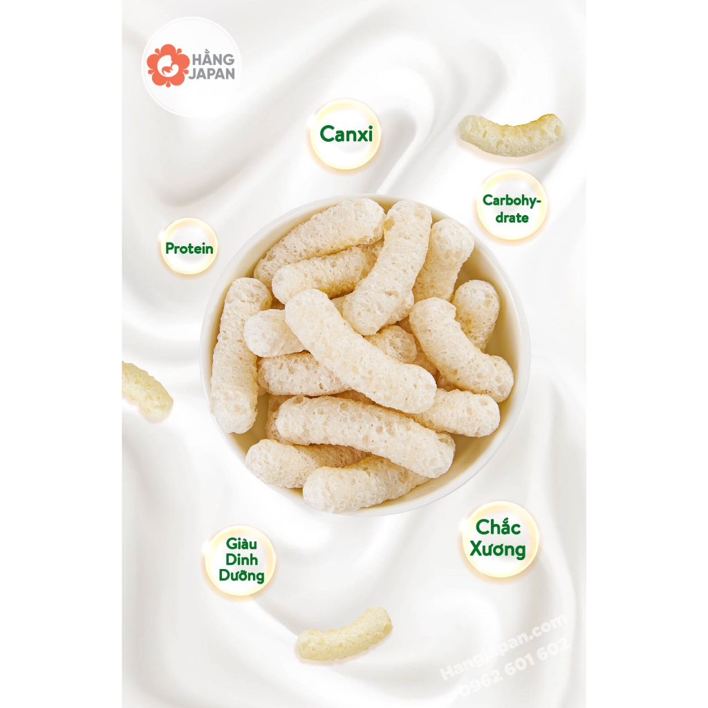 Bánh ăn dặm Mămmy vị rau củ, phô mai, trái cây, cá tuyết, sữa chua giòn tan, vừa tay bé gói 25g - cho bé từ 6m+ 23 Bánh ăn Dặm Mămmy Vừa Tay Bé Gói 25g (7)