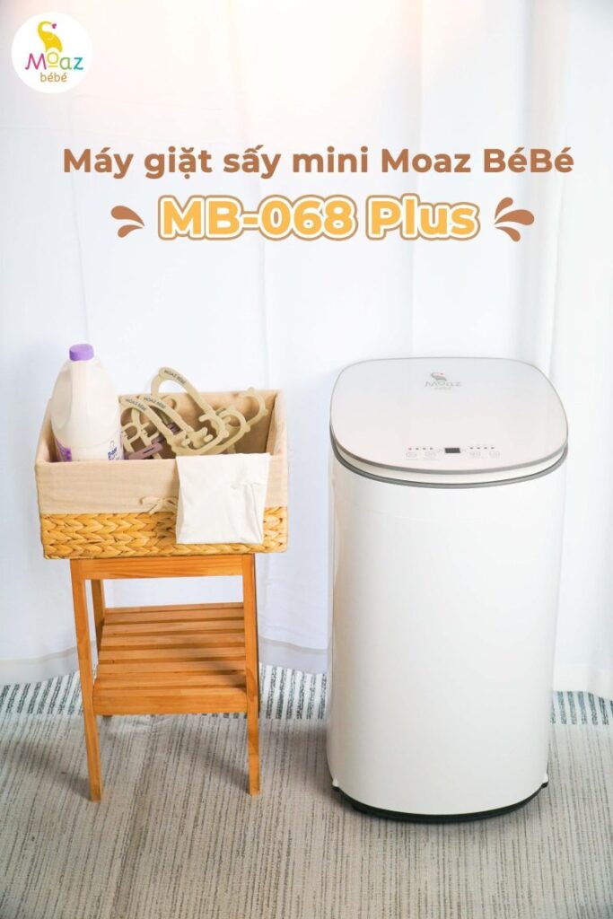 Máy giặt sấy mini Moaz BéBé MB068/Plus 24 Máy Giặt Sấy Mini Moaz Bébé Mb068plus (6)