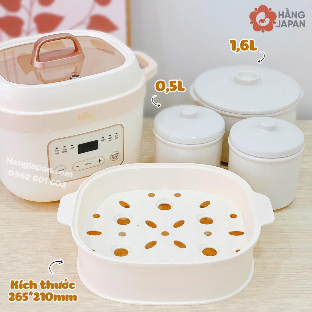 Nồi nấu cháo chậm Bear 30 Nồi Nấu Cháo Chậm Bear(4)