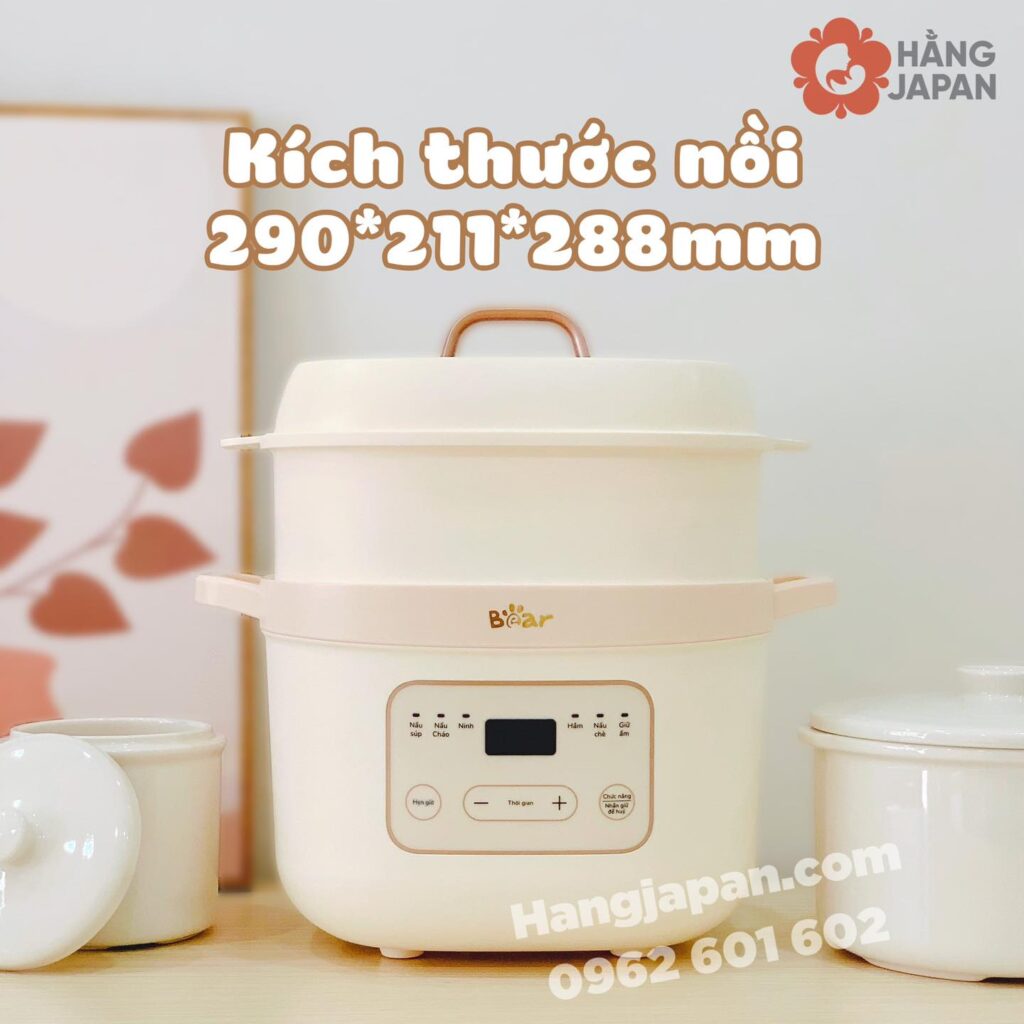 Nồi nấu cháo chậm Bear 31 Nồi Nấu Cháo Chậm Bear(5)