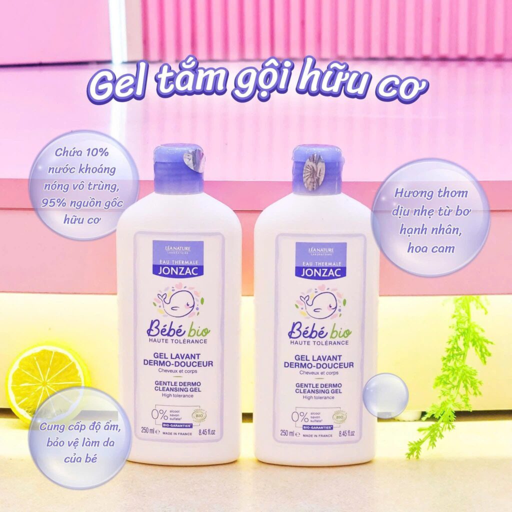 Sữa tắm gội Jonzac hữu cơ dịu nhẹ cho bé 19 Sữa Tắm Gội Jonzac Hữu Cơ Dịu Nhẹ Cho Bé (13)