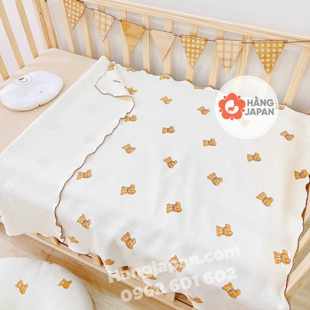 Chăn lụa gấu Teddy Mochee 20 Chăn Lụa Gấu Teddy Mochee (1)