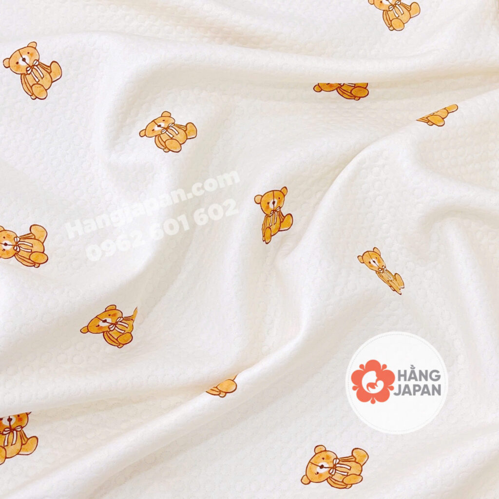 Chăn lụa gấu Teddy Mochee 18 Chăn Lụa Gấu Teddy Mochee (6)