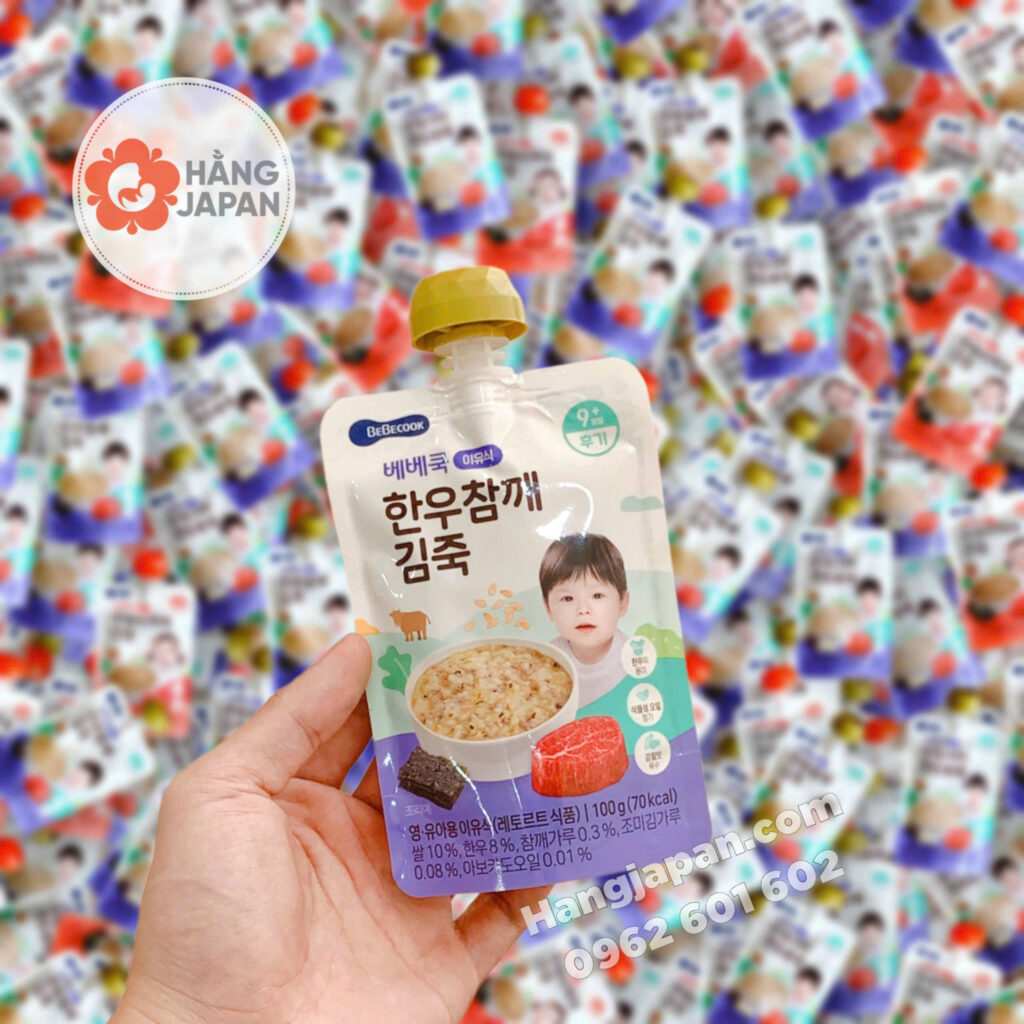 Cháo tươi ăn liền Bebecook 100g 12 Cháo Tươi ăn Liền Bebecook 100g (3)