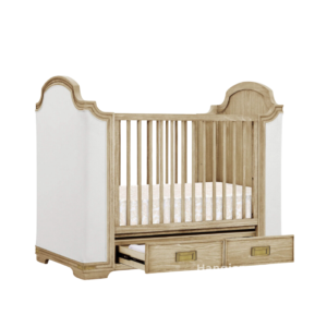 Cũi Paris 4in1 có 2 ngăn kéo bên dưới