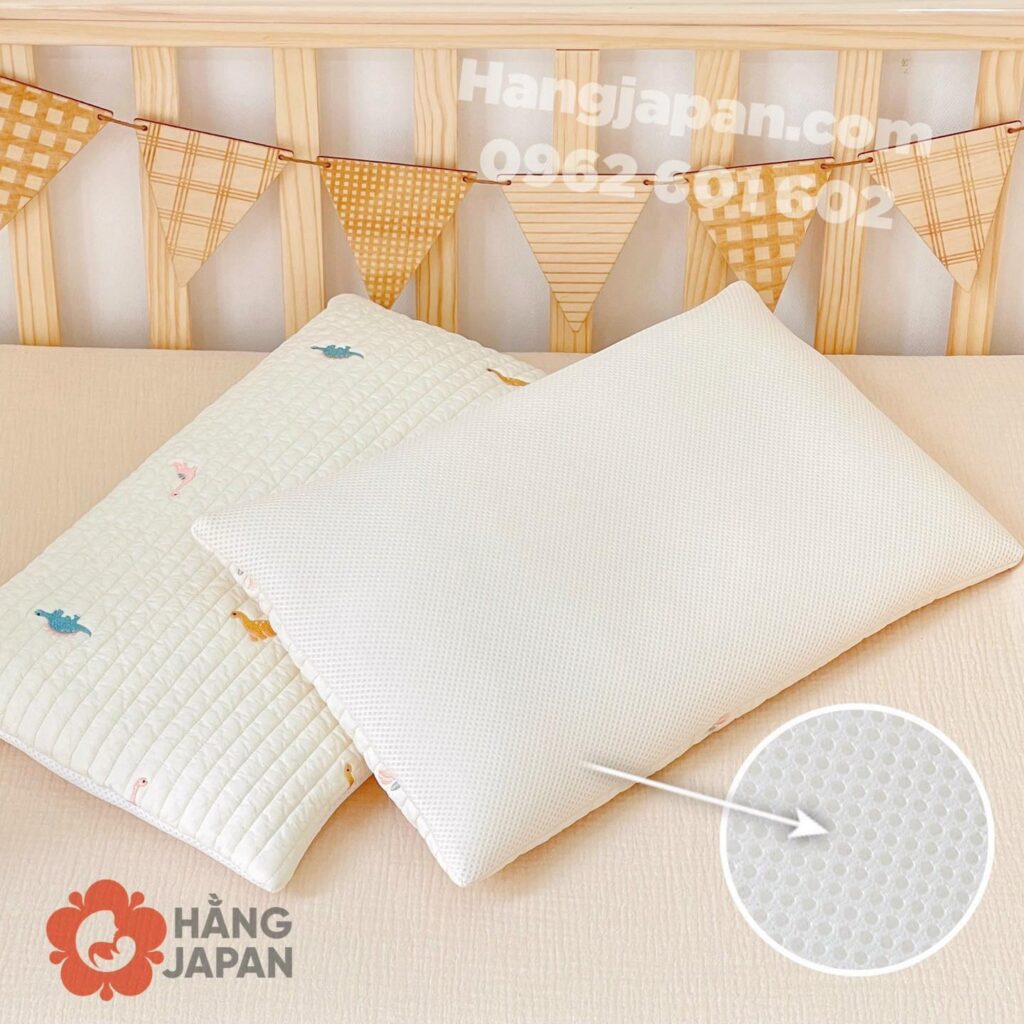 Gối Cotton hữu cơ điều hòa Dottodot x Malolotte 37 Gối Cotton Hữu Cơ điều Hòa Dottodot X Malolotte (4)