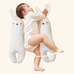 Gối chặn bông thỏ trắng Dile