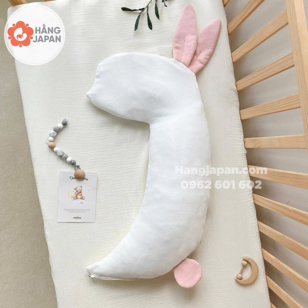 Gối chặn đă năng hình thỏ Mochee 35 Gối Chặn đă Năng Hình Thỏ Mochee (6)