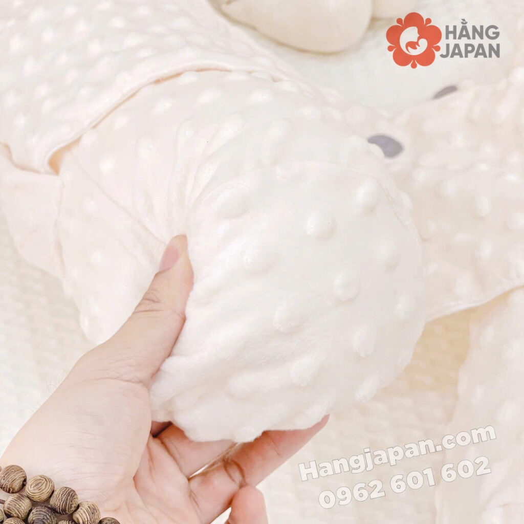 Gối chặn hình trụ Veeou màu kem 33 Gối Chặn Hình Trụ Veeou Màu Kem (7)