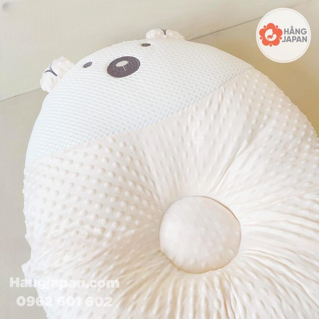 Gối chống trào ngược cho bé Veeou có đai hình tròn 34 Gối Chống Trào Ngược Cho Bé Veeou Có đai Hình Tròn (1)