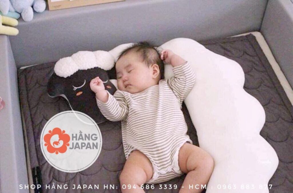 Gối cừu chữ C GOOD NIGHT BABY-ENLLUSBEN 27 Gối Cừu Chữ C Good Night Baby enllusben (3)