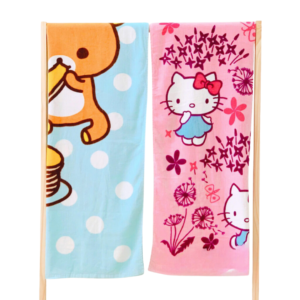 Hàng Mỹ - Khăn Disney hình Hello Kitty