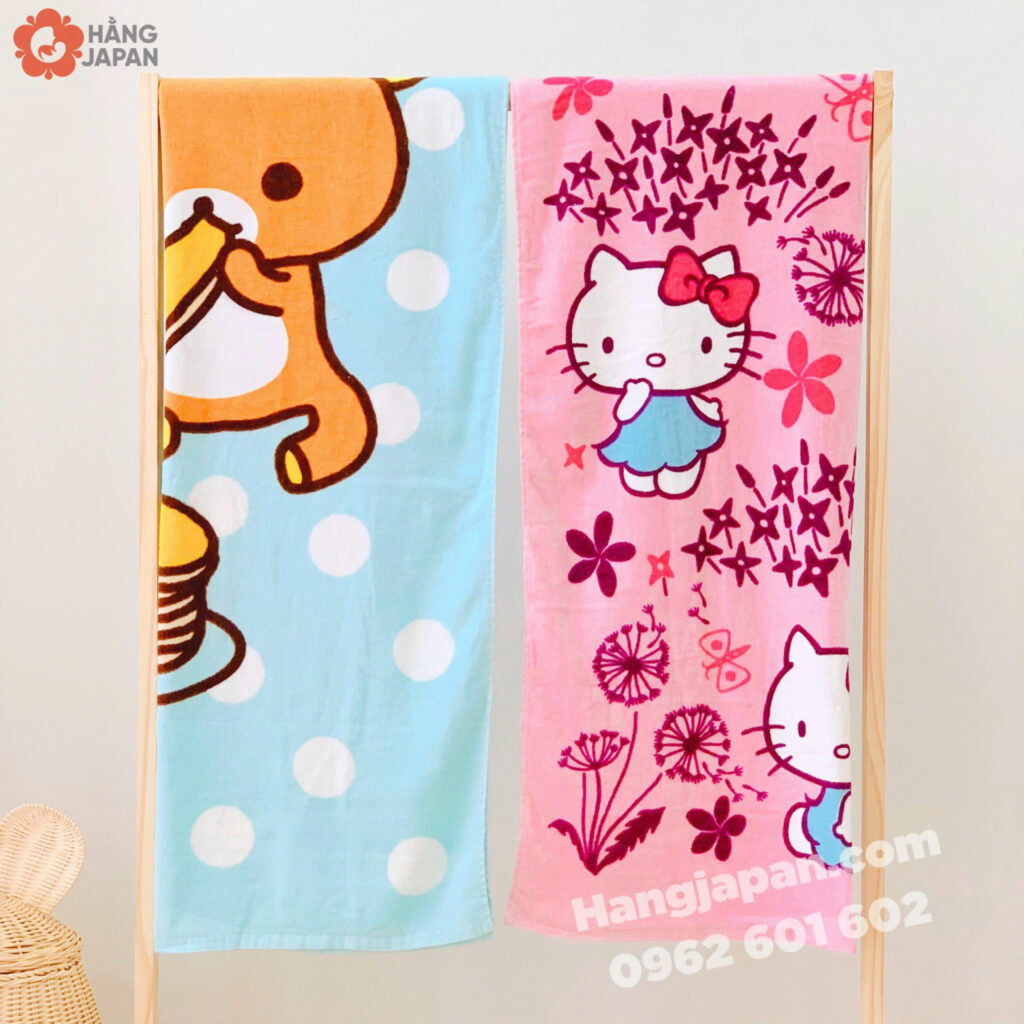 Hàng Mỹ Khăn Disney Hình Hello Kitty (7)
