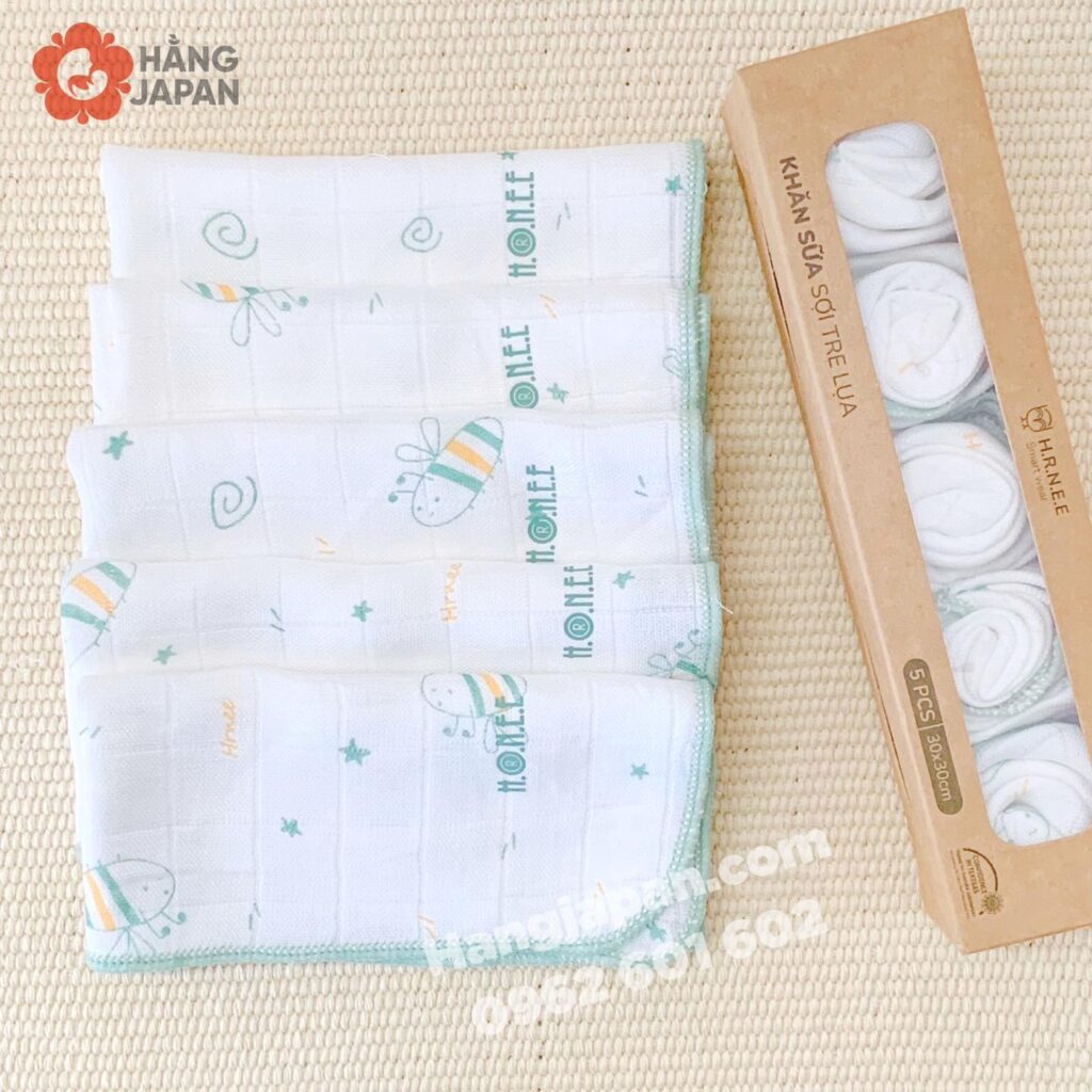 Khăn Xô Sợi Tre Lụa (set 5c khăn sữa) 30x30cm hoạ tiết ngẫu nhiên 30 Khăn Xô Sợi Tre Lụa (set 5c Khăn Sữa) 30x30cm Hoạ Tiết Ngẫu Nhiên (8)