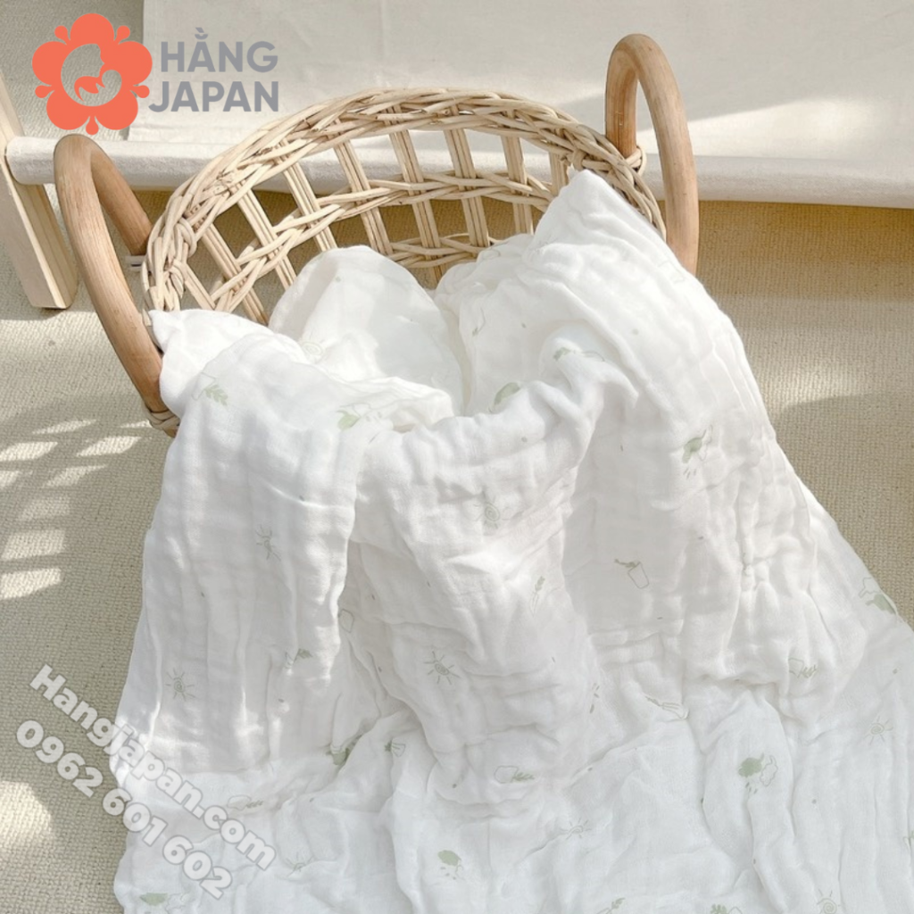 Khăn đa năng trắng in họa tiết Nous 24 Khăn đa Năng Trắng In Họa Tiết Nous (2)