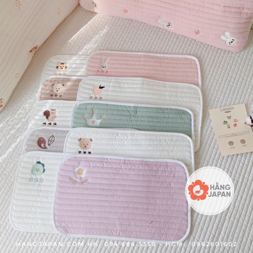 Lót đầu sơ sinh Monona màu ngẫu nhiên 15 Lót đầu Sơ Sinh Monona Màu Ngẫu Nhiên (4)