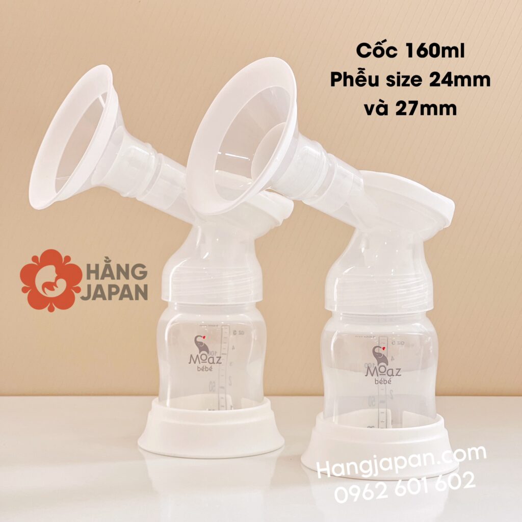 Máy hút sữa điện đôi Moaz BéBé MB090 25 Máy Hút Sữa điện đôi Moaz Bébé Mb090(3)