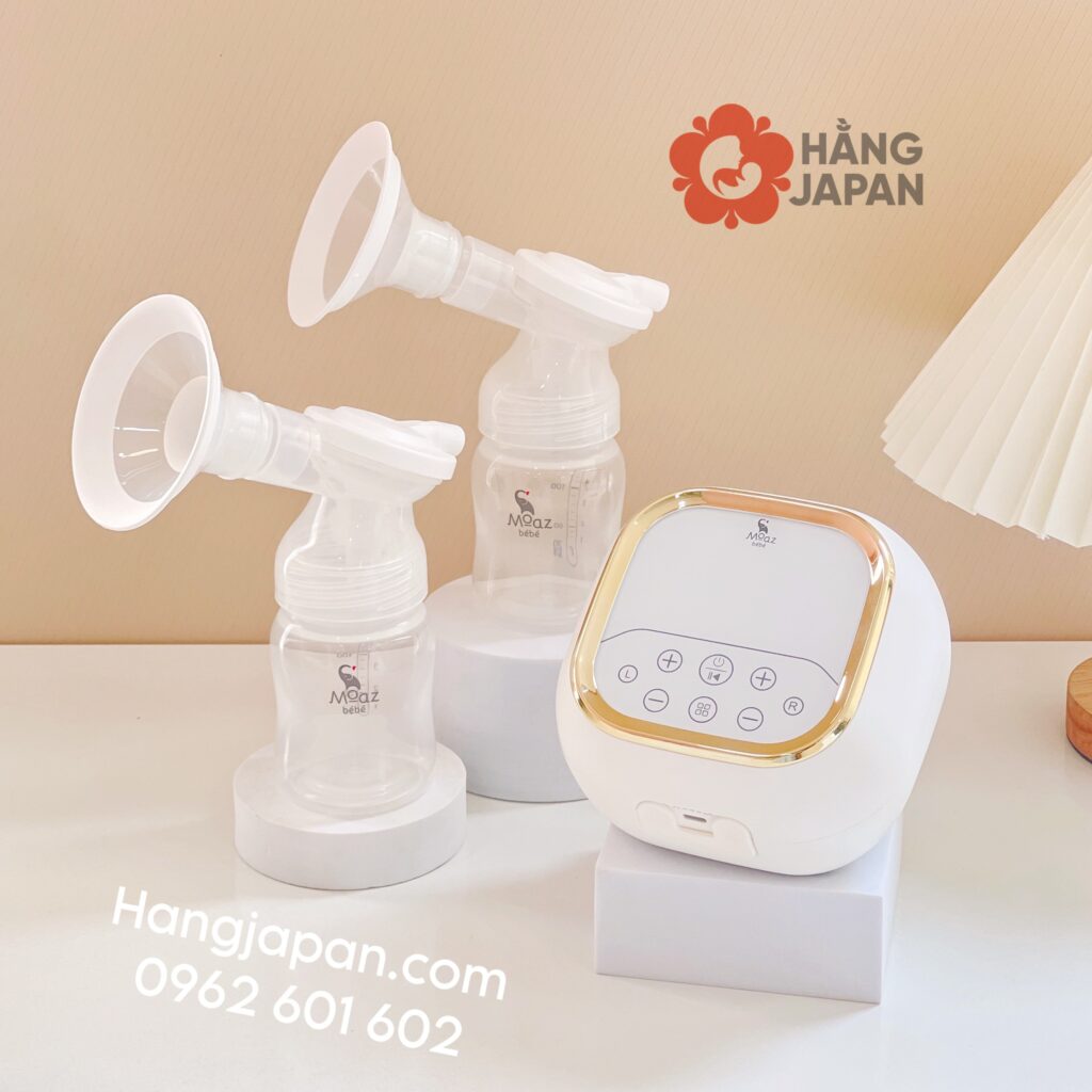 Máy hút sữa điện đôi Moaz BéBé MB090 28 Máy Hút Sữa điện đôi Moaz Bébé Mb090(8)