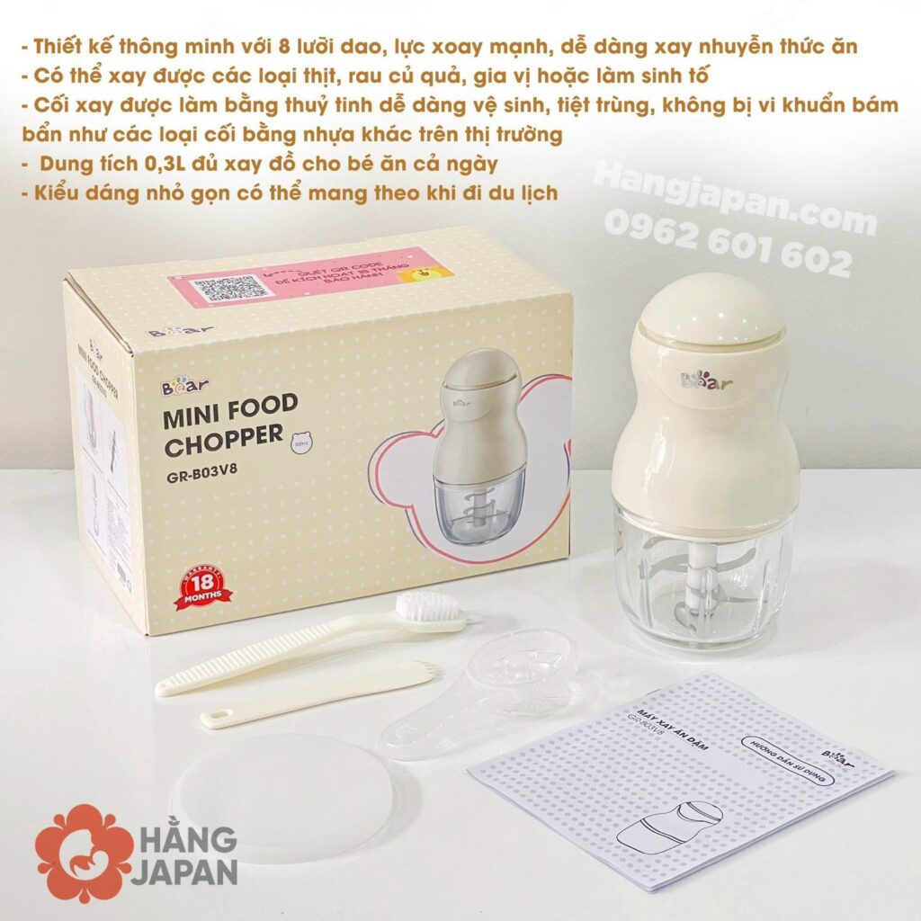 Máy xay ăn dặm Bear 15 Máy Xay ăn Dặm Bear(4)