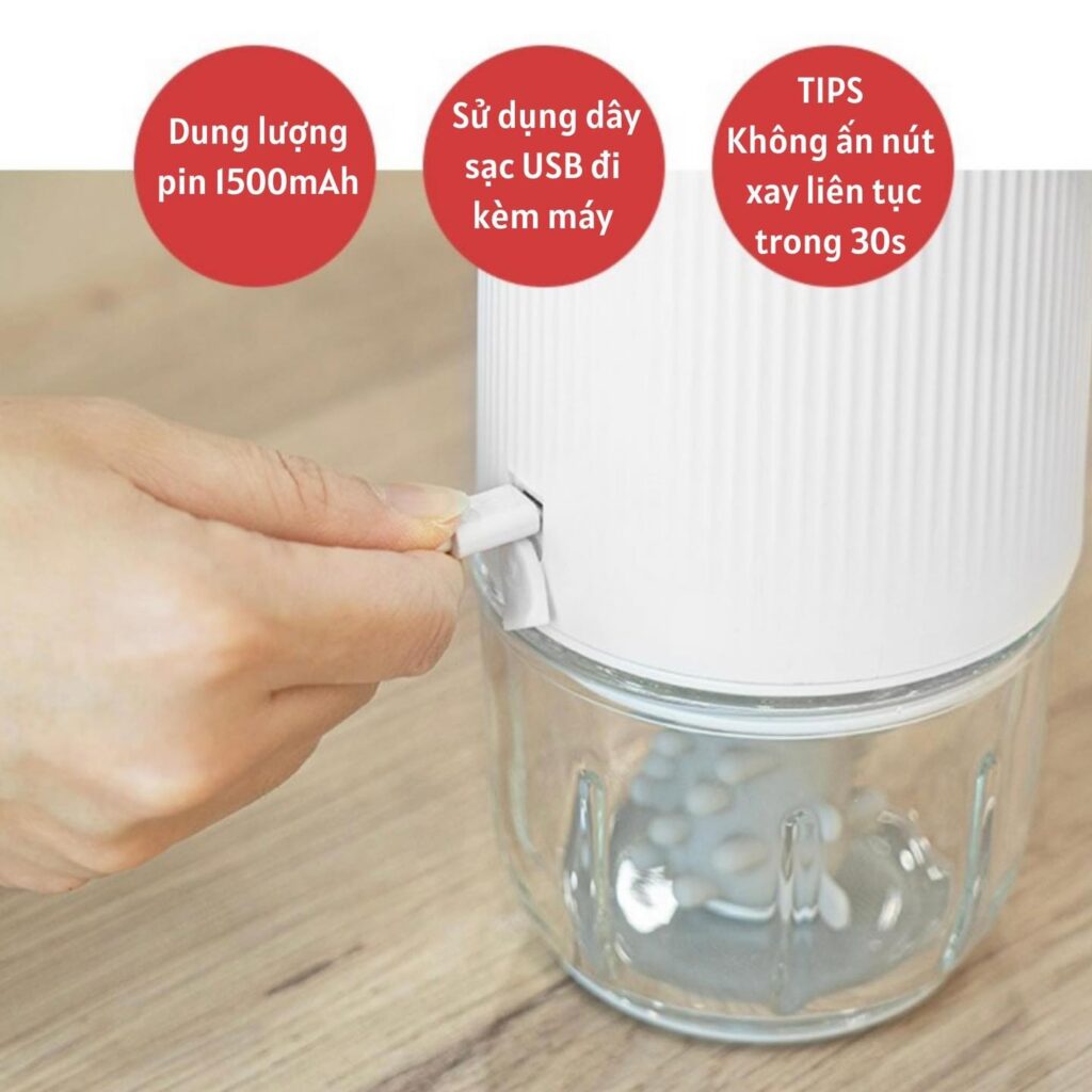 Máy xay cầm tay đa năng Jiffi 20 Máy Xay Cầm Tay đa Năng Jiffi
