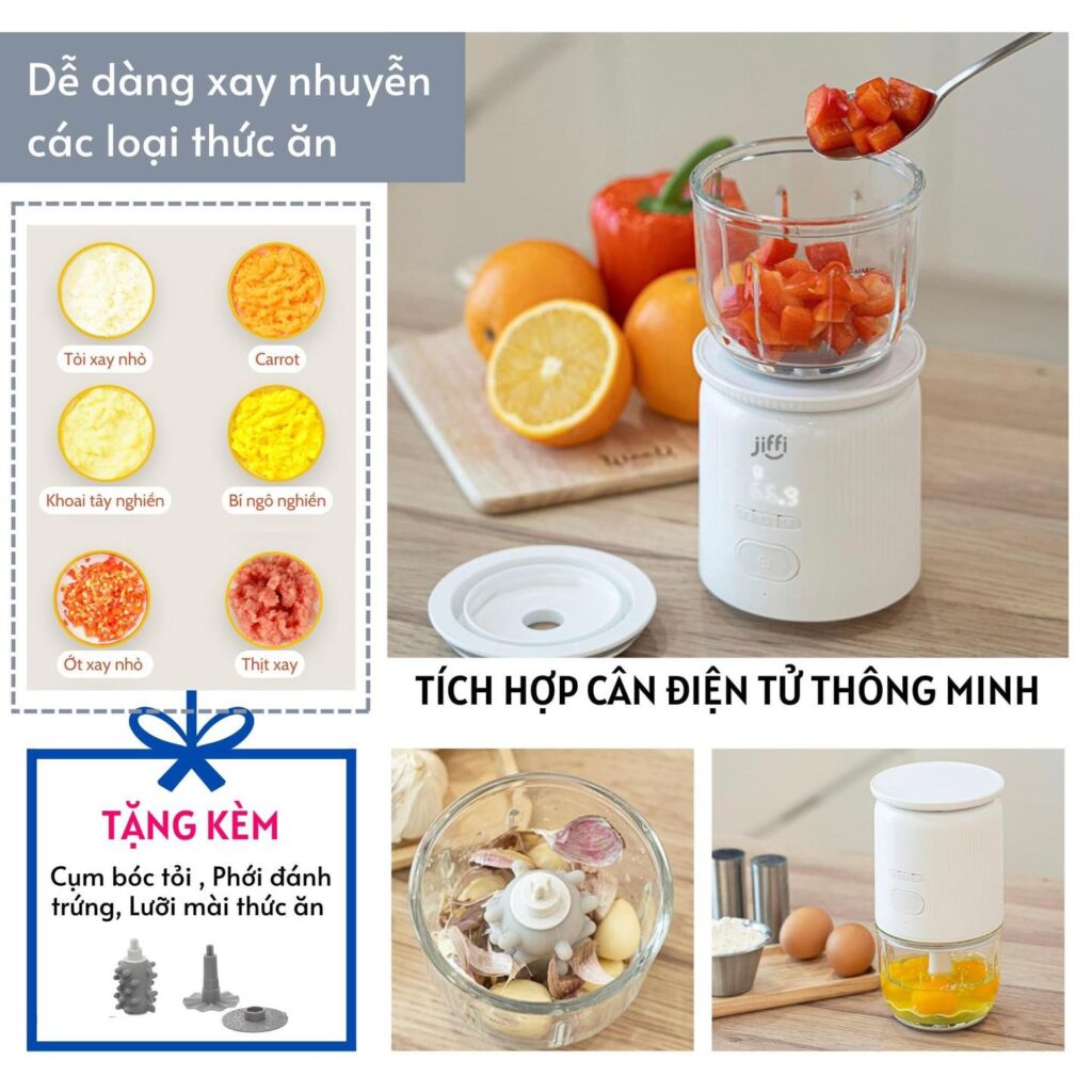 Máy xay cầm tay đa năng Jiffi 17 Máy Xay Cầm Tay đa Năng Jiffi(2)
