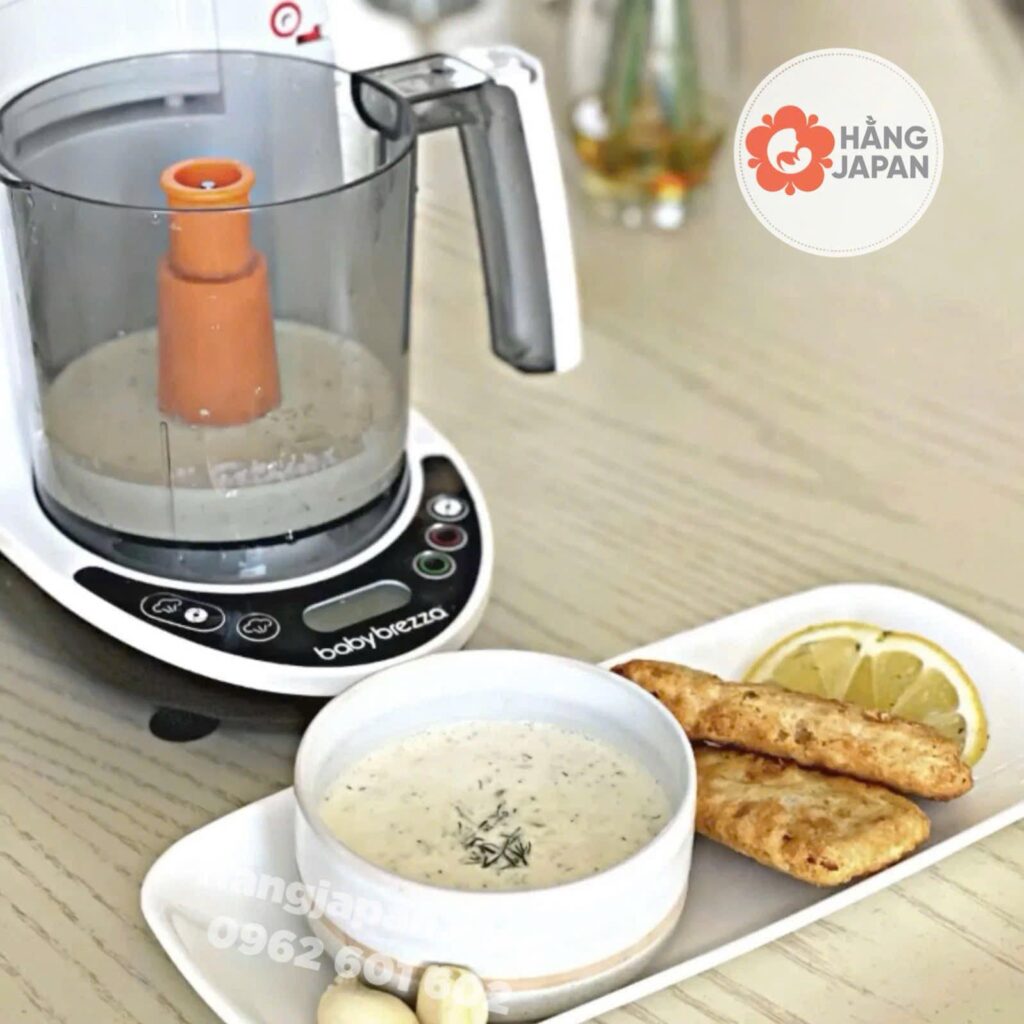 Máy xay hấp thức ăn Baby Brezza Deluxe 12 Máy Xay Hấp Thức ăn Baby Brezza Deluxe(4)