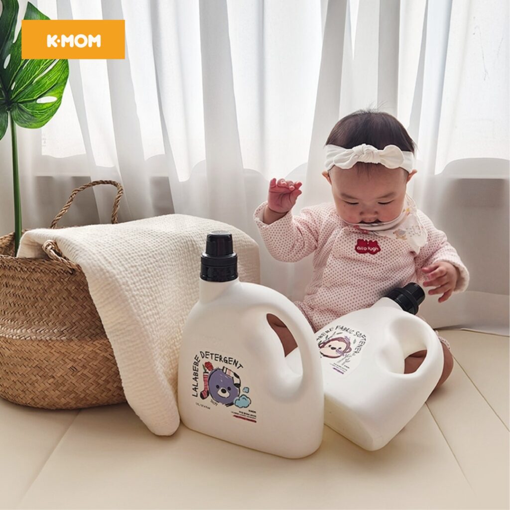 Nước giặt xả thuần chay Lalabebe K-mom Hàn Quốc 33 Nước Giặt Xả Thuần Chay Lalabebe K mom Hàn Quốc (1)