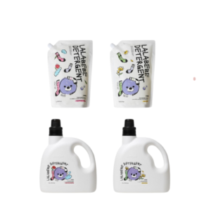 Nước giặt xả thuần chay Lalabebe K-mom Hàn Quốc