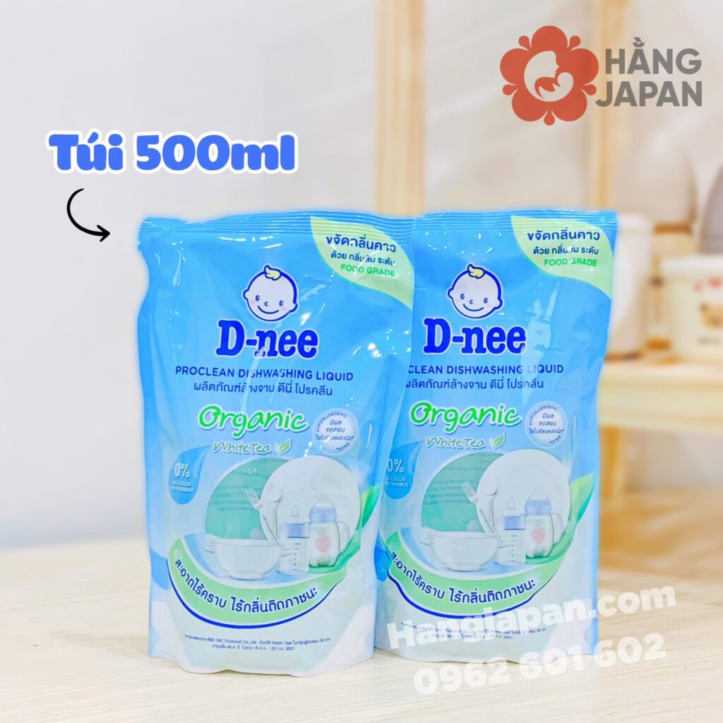 Nước rửa bình Dnee 600ml nội địa Thái 23 Nước Rửa Bình Dnee 600ml Nội địa Thái (2)