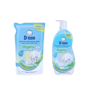 Nước rửa bình Dnee 600ml nội địa Thái