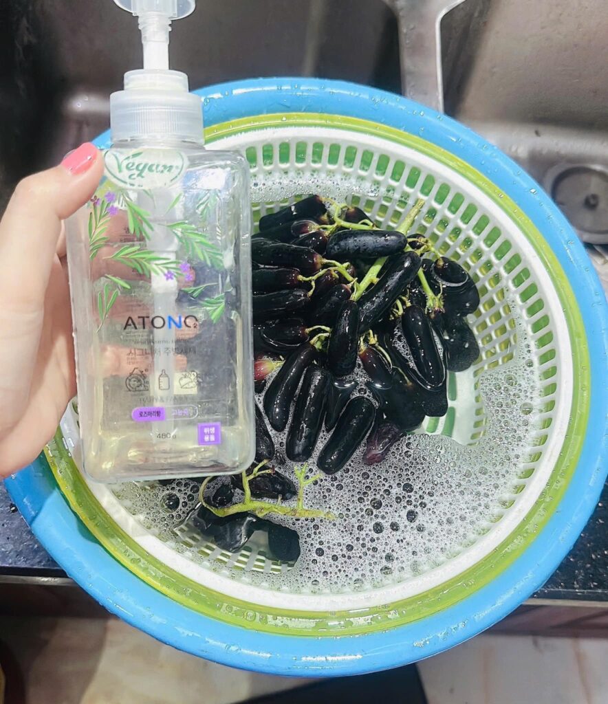 Nước Rửa Bình Sữa & Chén Thuần Chay Atono2 Cho Bé (6)