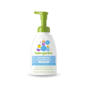 Nước rửa bình sữa tạo bọt Babyganics